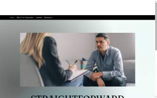 StraightForward Counseling website