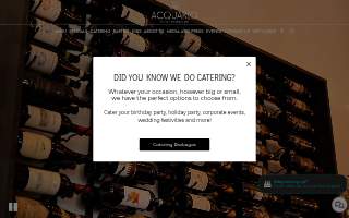 Acquario Italian Restaurant website