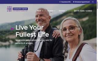 Audiology Center of North Texas, LLC website