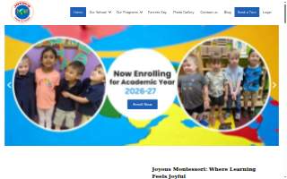 Joyous Montessori Keller website