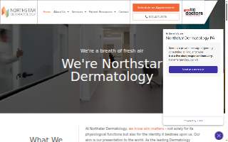Northstar Dermatology of Keller website