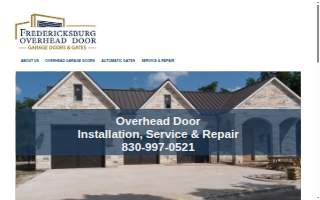 Fredericksburg Overhead Door Co. website