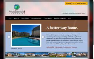 MacDonald Companies website