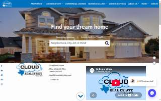 Cloud Real Estate website