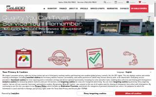 McLeod Auto Sales website