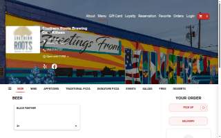 Southern Roots Brewing Co. - Killeen website