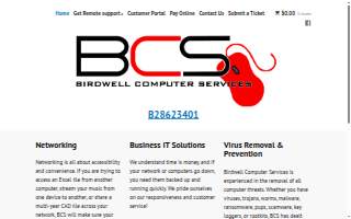 Birdwell Computer Services website