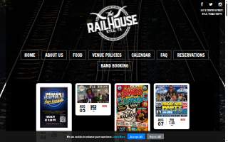 The Railhouse website