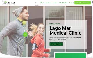 Lago Mar Medical Clinic website