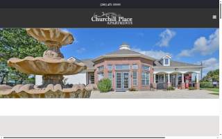 Churchill Place Apartments website