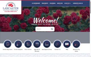 Lancaster City Hall website