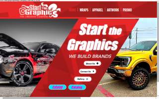 STG Wraps website