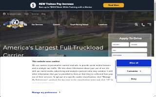 Swift Transportation - Lancaster Terminal website