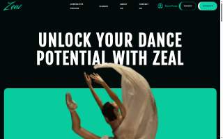 Zeal Dance Force website