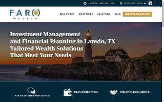 Faro Wealth website