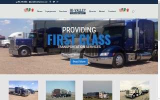Hi-Valley Transport website