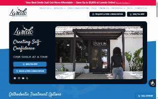 Laredo Orthodontics website