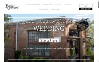 Butler's Courtyard website