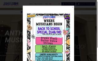 Anthem School Of Music website