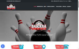 Bandera Bowling Center website