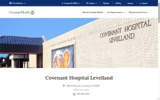 Covenant Hospital Levelland website