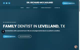 McCasland Family Dentistry website