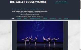 Ballet Conservatory website