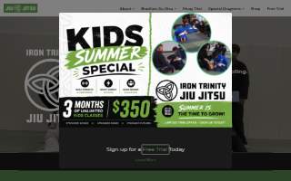Iron Trinity Jiu Jitsu of Lewisville website