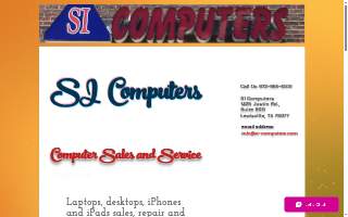 SI Computers website