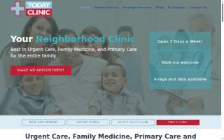 Today Clinic Primary & Urgent Care, Lewisville website