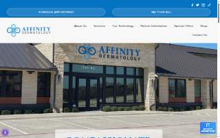 Affinity Dermatology website