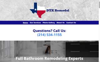 DTX Remodel Little Elm Tx website