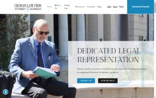 Heiman Law Firm website