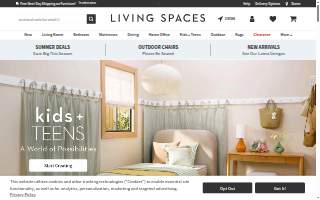 Living Spaces of Little Elm website