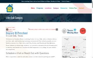 Country Home Learning Center at Live Oak website