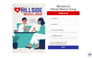 Hillside Primary Care website