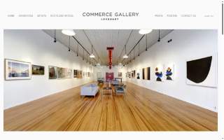 Commerce Gallery website