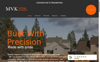 MVK First Phase Construction website