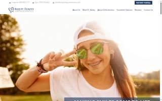 Bailey Family Orthodontics website