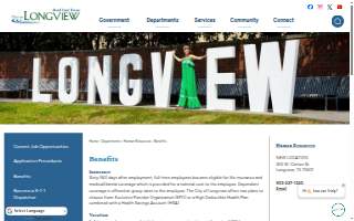 City Of Longview Employee Health Clinic website