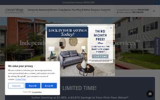 Colonial Village website