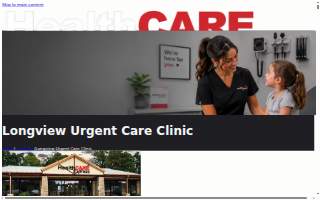 HealthCARE Express Urgent Care website