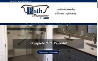 Bath Innovations by LHG website