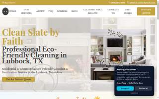 Clean Slate By Faith website