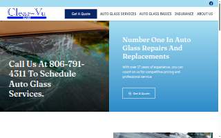 Clear Vu Auto Glass website