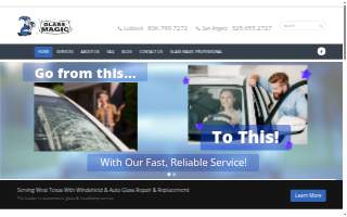 Glass Magic website