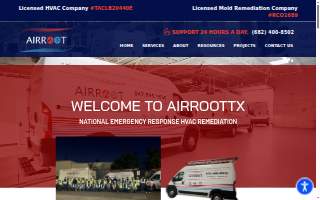 Airroot TX LLC website