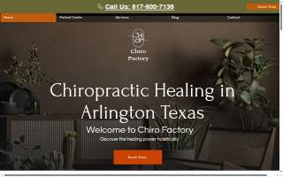 Chiro Factory website
