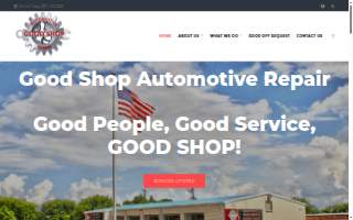 Good Shop Automotive Repair website