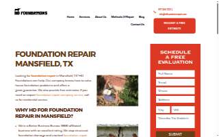 HD Foundation Repair website